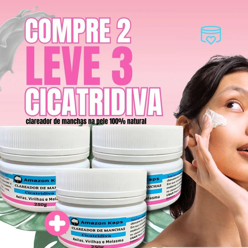Cicatridiva - COMPRE 2 e LEVE 3 PAGUE NA ENTREGA